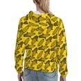 thumbnail image 7 of Sikiie yellow Corn Women's Casual Hoodies Long Sleeve Lightweight Pullover Tops Loose Sweatshirt-XX-Large, 7 of 7