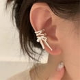 thumbnail image 6 of SIEYIO Light Luxury Bow Ear Cuff for Women Fashion Cute Nonpiercing Ear Clip Bowknot Earrings Wedding Ear Jewelry Party Gift, 6 of 14