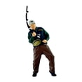 thumbnail image 4 of 1/64 a escala Angler figura figura de resina mini accesorios fotográficos de fotografía Props decorativos Modelo de pesca Carácter de pesca Tira de la caña de pescar, 4 of 8