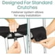 thumbnail image 4 of Universal Crutch Pads - Soft Foam Underarm & Handle Pillow Covers for Walking Arm Crutches, Bariatric Support, 4 of 5
