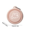 thumbnail image 3 of Nebwoak Collapsible Silicone Pet Bowl - Portable Outdoor Dog Cat Water & Food Bowl with Hook, Food Grade, Lightweight Travel Bowl for Small Medium Pets, 3 of 6