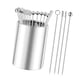 thumbnail image 4 of Cóctel de acero inoxidable de 20 piezas palillos de dientes bebe palillos de dientes portátiles seleccione horquilla de acero inoxidable para barra de, 4 of 8