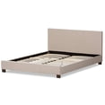 thumbnail image 4 of Baxton Studio Elizabeth Upholstered Queen Platform Bed in Beige, 4 of 6