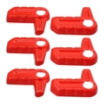thumbnail image 1 of Unique Bargains 6 Pcs Housse de Poignée d'Interrupteur de Retrait de Toit Rigide pour Jeep Wrangler JL JLU 2018-2023 Rouge, 1 of 7