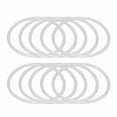 thumbnail image 2 of SUPVOX 20 Pcs Anneaux Attrape-Rêves Cerceaux en Plastique Macramé pour Bricolage Fournitures Attrape-Rêves (13cm), 2 of 4