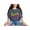 Denim, variant on Dope Black Nurse, African American Themed, Groovy Retro Wavy Text, Pepper Comfort Colors T-Shirt, Medium