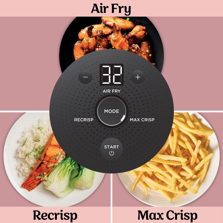 Ninja Crispi 3-in-1 Glass Air Fryer, 4-Qt & 5-Cup Glass Containers