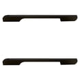 thumbnail image 1 of 2Set Drawer Pull Bar Cabinet Door Pull Black Aluminium Alloy Simple Design for Home Decoration, 1 of 8