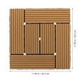 thumbnail image 6 of TABLZONE Outdoor Coffee Plastic Flooring for Patio, Garden, Backyard, and, 6 of 7