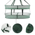 thumbnail image 4 of 1 Pc Double Layer with Enclosure Drying Basket for Balcony 30.71"x24.01" 47L Green, 4 of 6