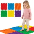 thumbnail image 1 of Gymax 6PCS Sensory Mats w/Rich Colors & Raised Patterns Game Mats for Kids & Adults Multicolor, 1 of 10