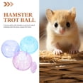 thumbnail image 3 of 3PCS Mini Ball Plaything Roll Ball Toy Hamster Trot Ball Toy Suministros para mascotas, 3 of 5