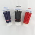 thumbnail image 2 of 10pcs Ballpoint Pen Refills 0.5mm Gel Black Ink Refill Pens, 2 of 8