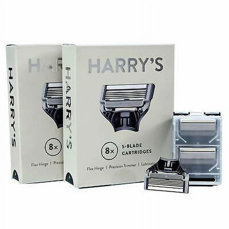 New Harry's Men's Razor Blade Refills 8 Count (Twin Pack)