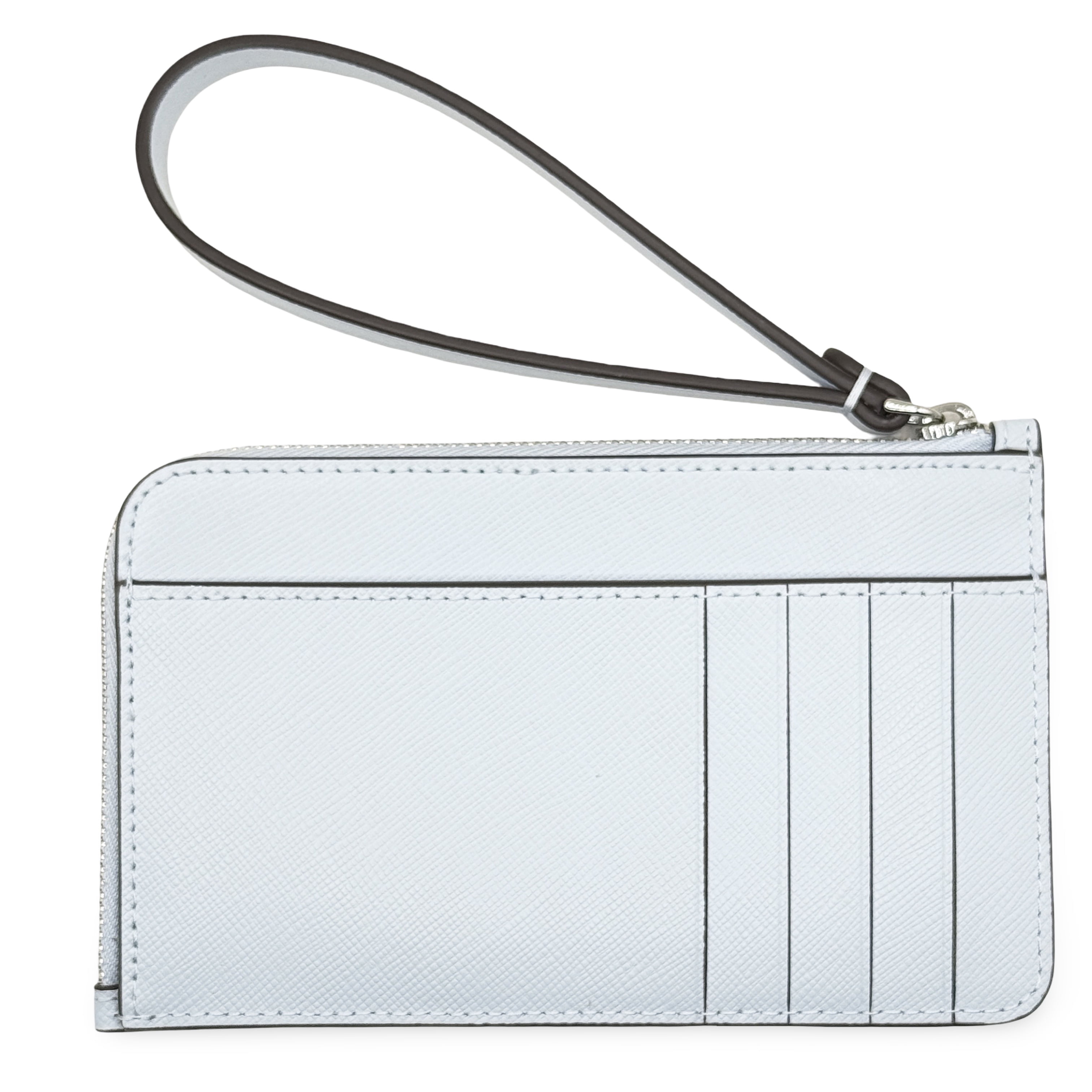 Kate Spade New York Women's Lucy Small Pebbled Leather L-zip Card