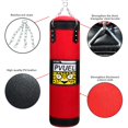 thumbnail image 3 of Punching Bag Thai MMA Training Fitness Workout Sandbags Boxing Bag With 2 Boxing Punching Gloves Bandages -Red, 3 of 9