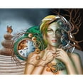 thumbnail image 2 of Ferraro 24x20 Black Modern Framed Museum Art Print Titled - Time to Shed the Armor, 2 of 4
