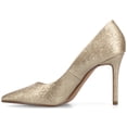 thumbnail image 3 of Journee Womens Venus Stiletto Heel Pointed Toe Comfort Dress Pumps, 3 of 9