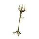 thumbnail image 4 of Figura de latón de tridente para bar, hotel, decoración hecha a mano, obra de arte para sala de estar Tridente con Base, 4 of 9