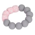 thumbnail image 3 of Pulsera de cuentas de silicona para bebé, pulsera colorida para dentición de bebé con letras para bebés y ni?os peque?os, 3 of 8