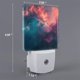 thumbnail image 2 of Fotbe Cosmic Paint Swirl Luz Nocturna LED, Luz de Noche con Sensor de Luz Natural de Anochecer a Amanecer, Se Enchufa a la Pared, Blanco Cálido 0.5W-US, 2 of 7