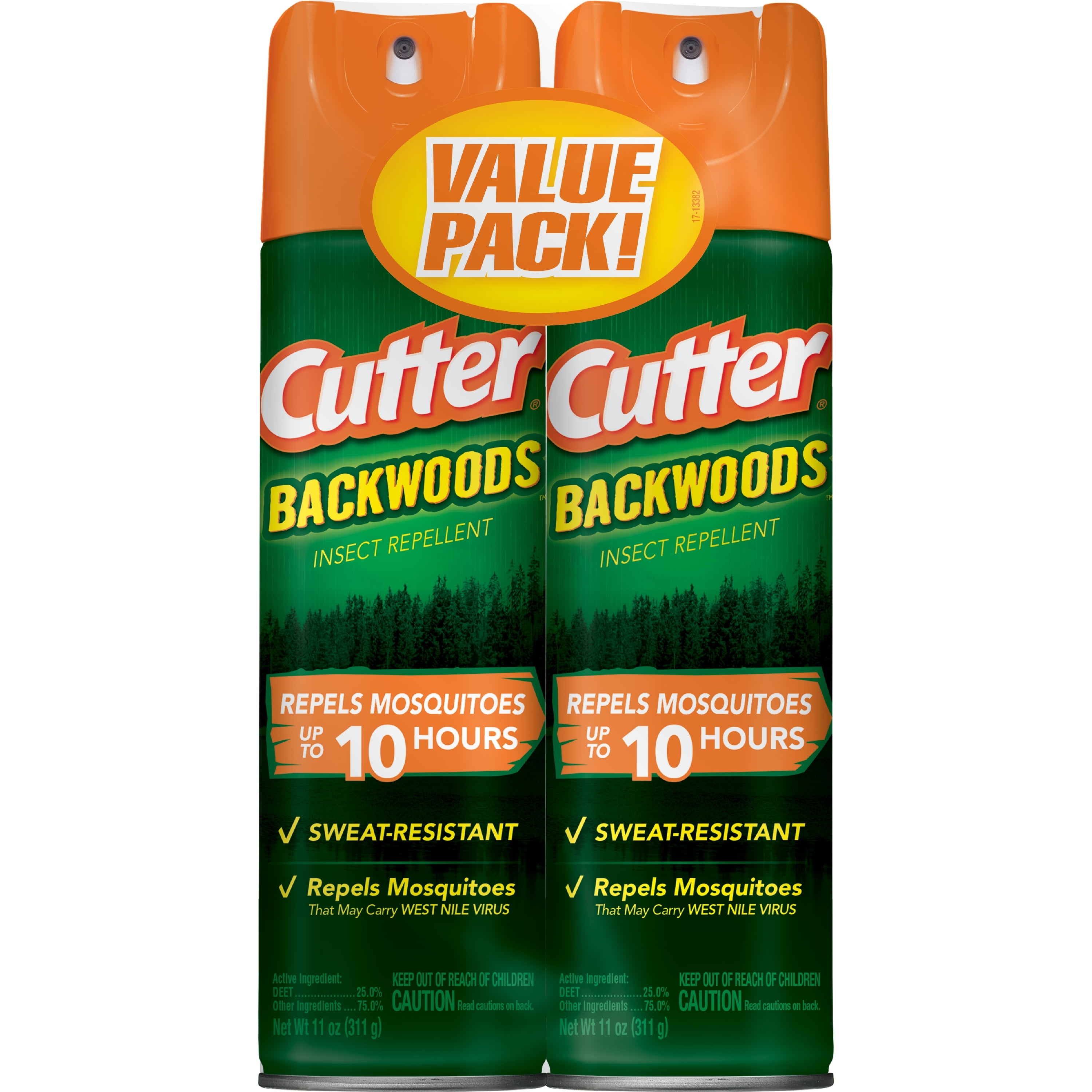 Cutter Backwoods High DEET Insect Repellent Mosquito Protection