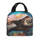 thumbnail image 1 of Balery Realistic Turtle Bolsa de Almuerzo Aislada – Caja de Almuerzo con Papel de Aluminio Grueso, Mantiene la Comida Fresca por 4 Horas, 1 of 8