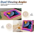 thumbnail image 3 of Funda LTROP Kids para iPad 9ª, 8ª y 7ª generación de 10,2 pulgadas, rosa y morado, 3 of 8