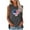 Dark Gray, variant on IROINNID Sleeveless Tank For Women Comfortable Casual Round Neckline Women Tops USA 4th Of July
