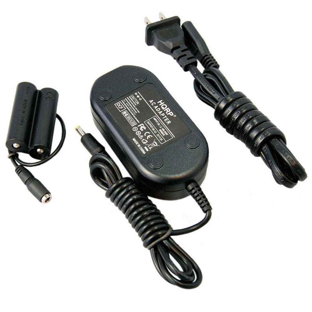 HQRP Kit AC Power Adapter and DC Coupler for Fuji Fujifilm Finepix CP04, HS10, HS20EXR, S1000fd