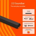 thumbnail image 3 of VIZIO 2.0 Soundbar w/ Dolby Atmos, DTS:X, Bluetooth (New) SV200M-08, 3 of 23