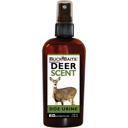 Buck Baits Synthetic Deer Doe Urine Scent 4 oz. (Best Deer Urine For Hunting)