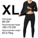 thumbnail image 2 of Ropa interior térmica para hombre, calzoncillos largos con forro de lana, conjunto de ropa interior larga para clima frío, parte superior e inferior de invierno, 2 of 7