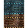 thumbnail image 4 of Camiseta con Estampado de Color Degradado con Cuello en V Rosegal  Camisetas tallas grandes, 4 of 5