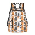 thumbnail image 1 of Fotbe Funny Cats Mochila Ligera para Hombres y Mujeres - Duradera y Resistente al Agua, Ideal para Escuela, Trabajo, Viajes y Uso Diario, 1 of 7