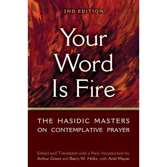 Your Word Is Fire: The Hasidic Masters on Contemplative Prayer, (Paperback)