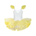 thumbnail image 3 of Girls Dress Cute Tutu Dancing Yellow Ballet Dress 2-3, 3 of 6
