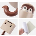 thumbnail image 5 of GanchoAdhesivoNiñoGanchoToalleroAdhesivoGanchoParedAnimalGanchosPegatinasDecorativoparaVestido,Abrigo,Toalla,Llaves,Bolsos,Sombreros,4 Piezas,Ardilla, 5 of 5