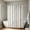 White, variant on QuanTara 70.87" Silver Foil Shower Curtain - Stone Pattern Waterproof Polyester Partition, Thickened Bathroom Barrier for Residential Hygiene Chambers & Wet Zones