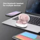 thumbnail image 4 of Auriculares in-ear gamer inalámbricos HTC True Wireless Earbuds 2 TWS5 blanco y rosa con luz LED, 4 of 8