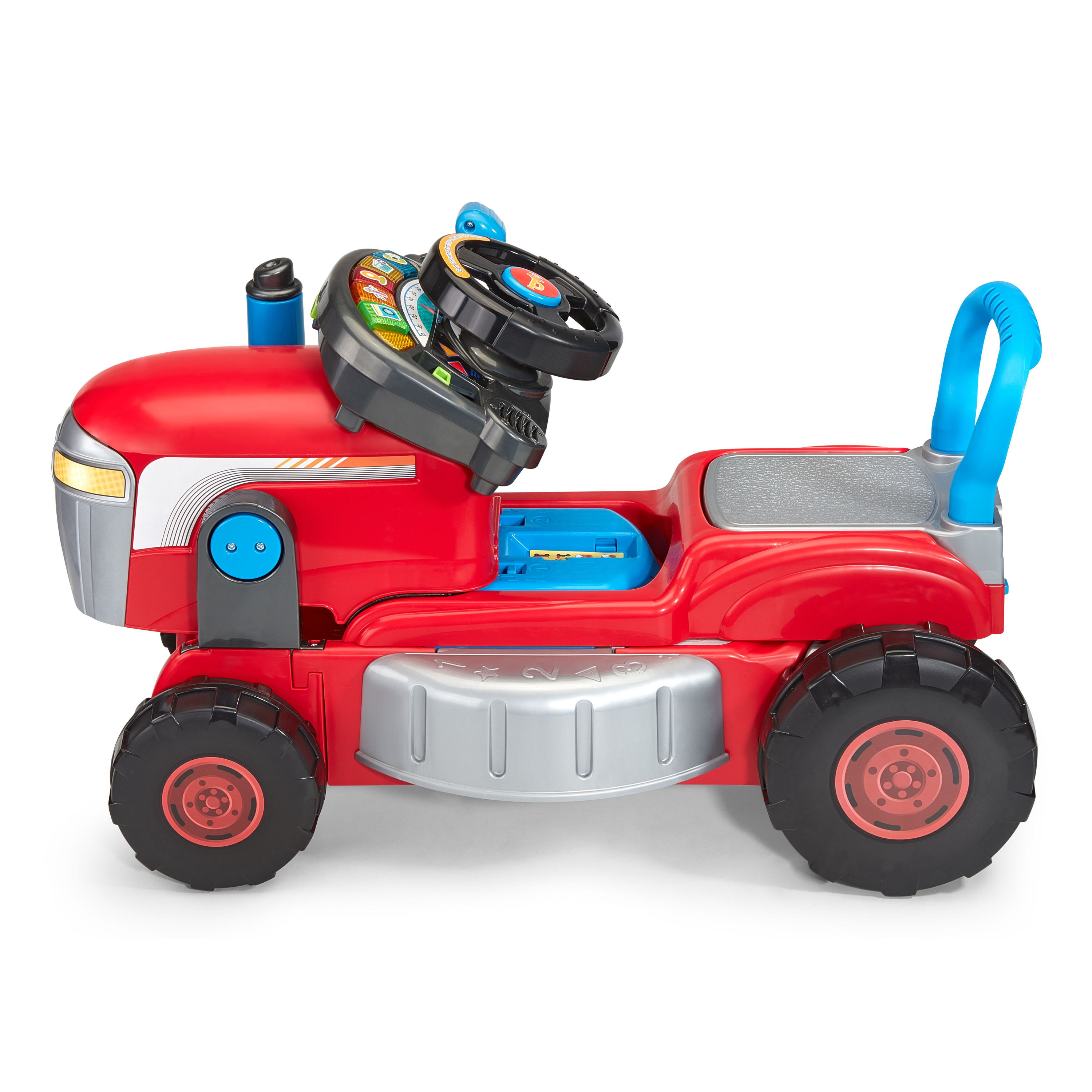 VTech® Get Growing Tractor & Mower Ride-On - Easy Transformation - English Version, 12-36 Months