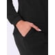 thumbnail image 5 of INSPIRAR CHIC Conjuntos de Pijamas de Manga Larga para Mujeres Sudadera de Punto Impresa con Estrellas 2 Piezas Ropa de Dormir S Negra, 5 of 5
