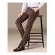thumbnail image 4 of Bolsillos Largos De Pana De Oficina Casual Para Hombre, 4 of 8