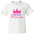thumbnail image 3 of Inktastic Birthday Princess, Little Princess, Crown, Stars Youth T-Shirt, 3 of 5