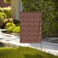 thumbnail image 4 of Wukai 70s Groovy Hippie Retro Garden Flags Double Sided Welcome Garden Yard House Flags Outside Outdoor House (Only Flag), 4 of 8