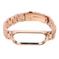 thumbnail image 2 of Stainless Steel Watchband Stainless Steel Watch Strap Watch Accessory Golden Durable Folding Clasp 1Pc, 2 of 3