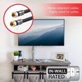 thumbnail image 4 of GE Jasco 33531 25 ft. Black RG6 Quad Shield Coax Cable, 4 of 5