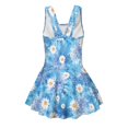 thumbnail image 5 of Tutolipy Flowers Pattern Childrens Swimwear, Built-in Liner Sleeveless Bathing Suit, Comfortable for Vacation, Size 3-4 Years, 5 of 8