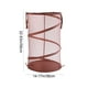 thumbnail image 3 of Cesta de la ropa plegable de malla Café | Tela Oxford transpirable | Gran apertura ancha y mango reforzado | Cesta plegable que ahorra espacio 14,17"x22,8" | Organizador de almacenamiento portátil, 3 of 8