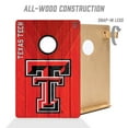 thumbnail image 3 of YouTheFan NCAA Texas Tech Red Raiders 2' x 3' Cornhole Game, 3 of 6